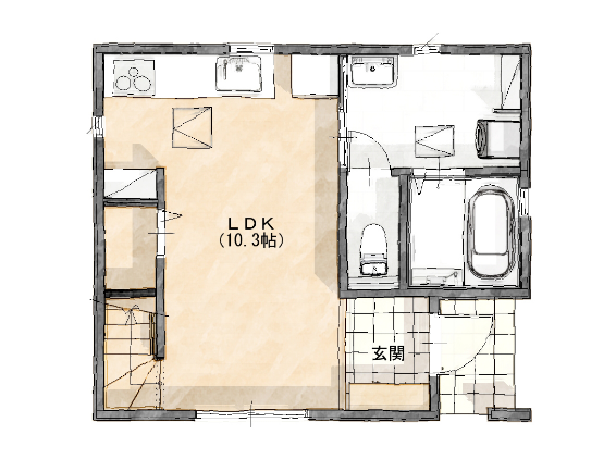 Plan 1 1F Floor Plan