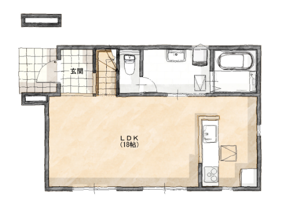 Plan 1 1F Floor Plan