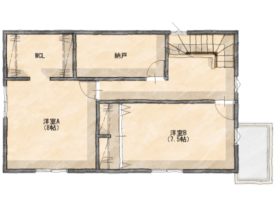 Plan 1 2F Floor Plan