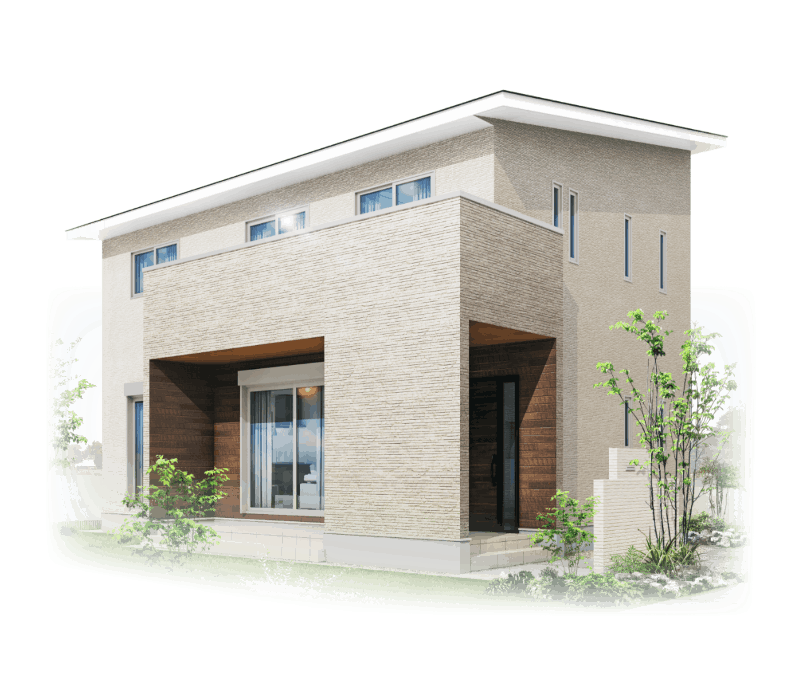 line up house happy wood