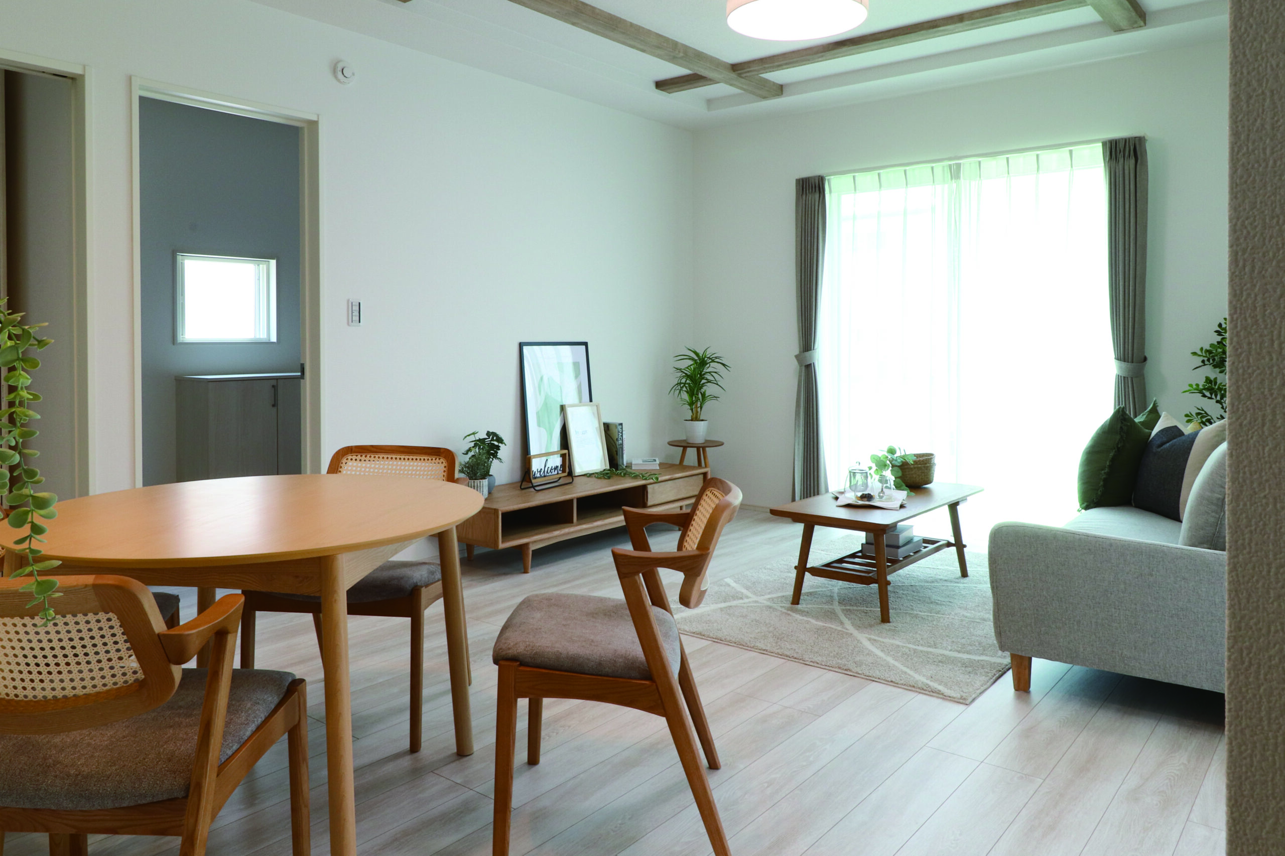 干す・洗うを軽やかに。時とともに育つ、二つの子供部屋。