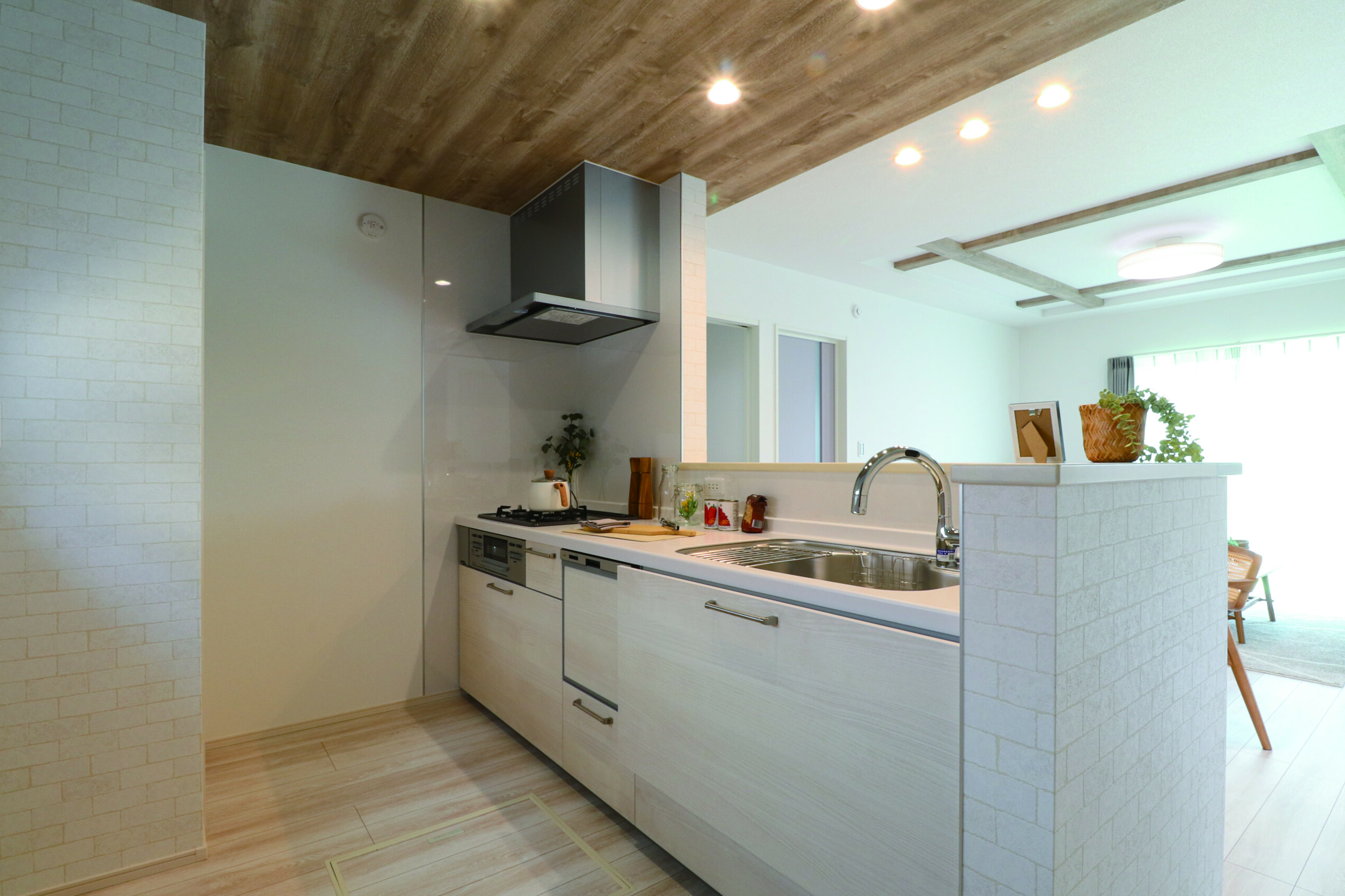 干す・洗うを軽やかに。時とともに育つ、二つの子供部屋。